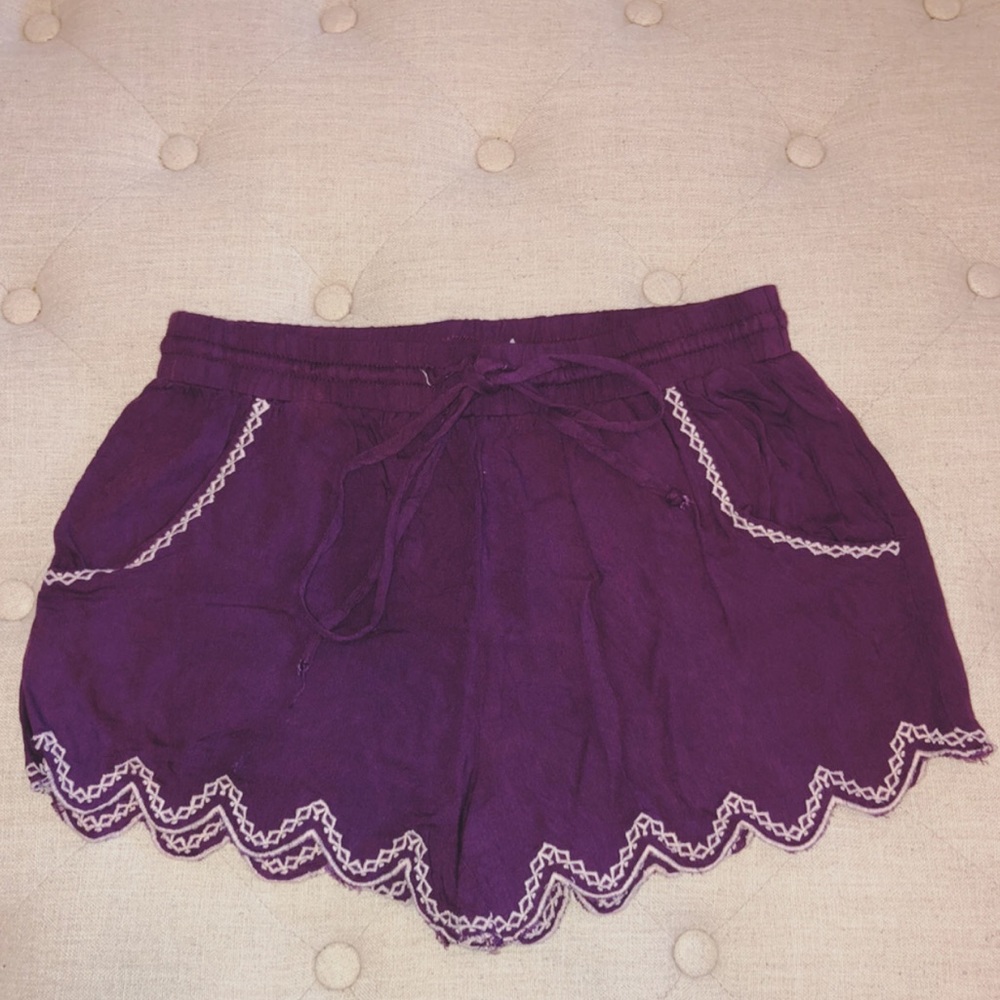 Drawstring shorts